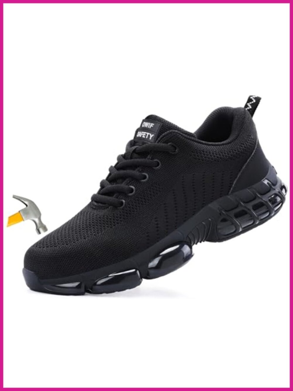 Steel Toe Work Shoes Lightweight Composite Toe Safety Sneakers